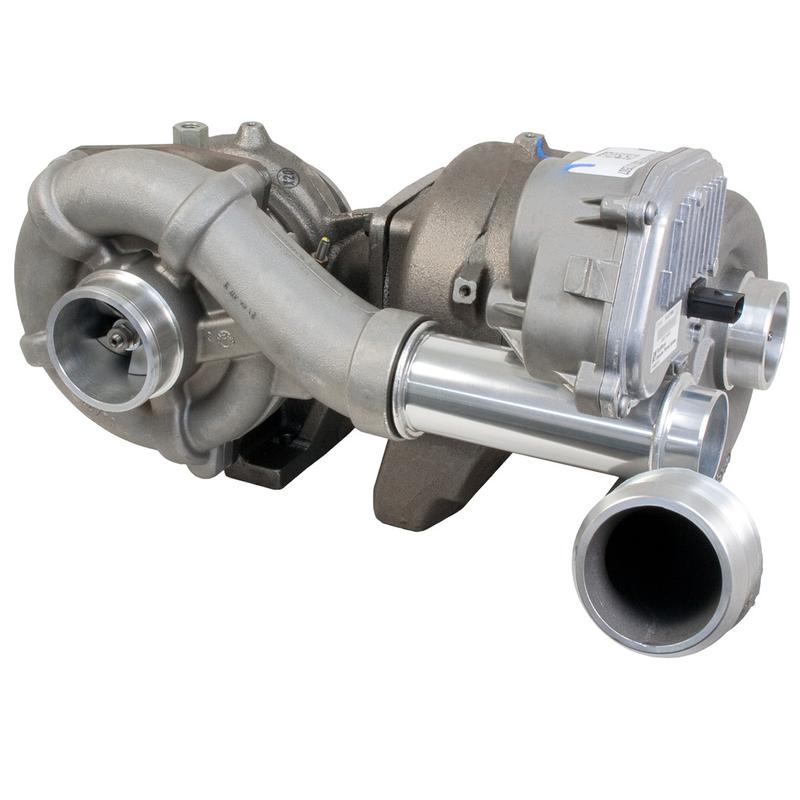 ~(98 lbs. 24X24X24)~ Exchange Twin Turbo Assembly - Ford 2008-2010 6.4L PowerStroke A SEPARATE CORE CHARGE OF $500 WILL APPLY