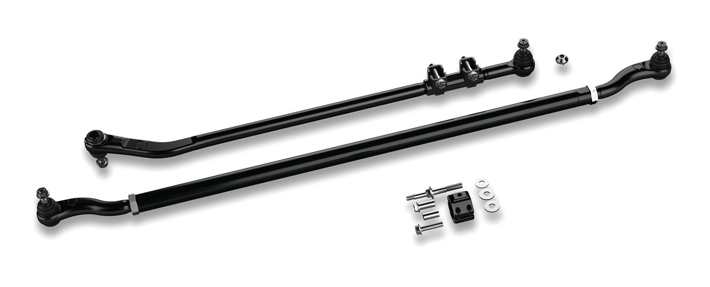 ~(50.6 lbs. 45X9X5)~ Teraflex JK HD TIe Rod AND Flipped Drag Link Kit