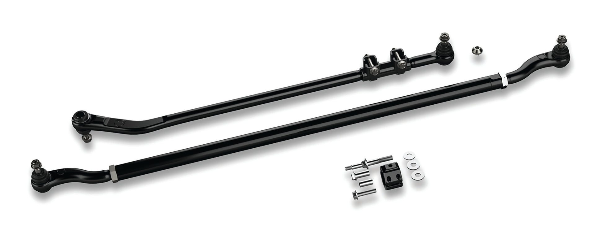 ~(50.6 lbs. 45X9X5)~ Teraflex JK HD TIe Rod AND Flipped Drag Link Kit