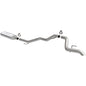 ~(35 lbs. 57X15X12)~ 2020 Gladiator  V6 3.6L Rock Crawler Series Cat-Back Exhaust System 2.5 in tubing no tip exit style and stainless steel
