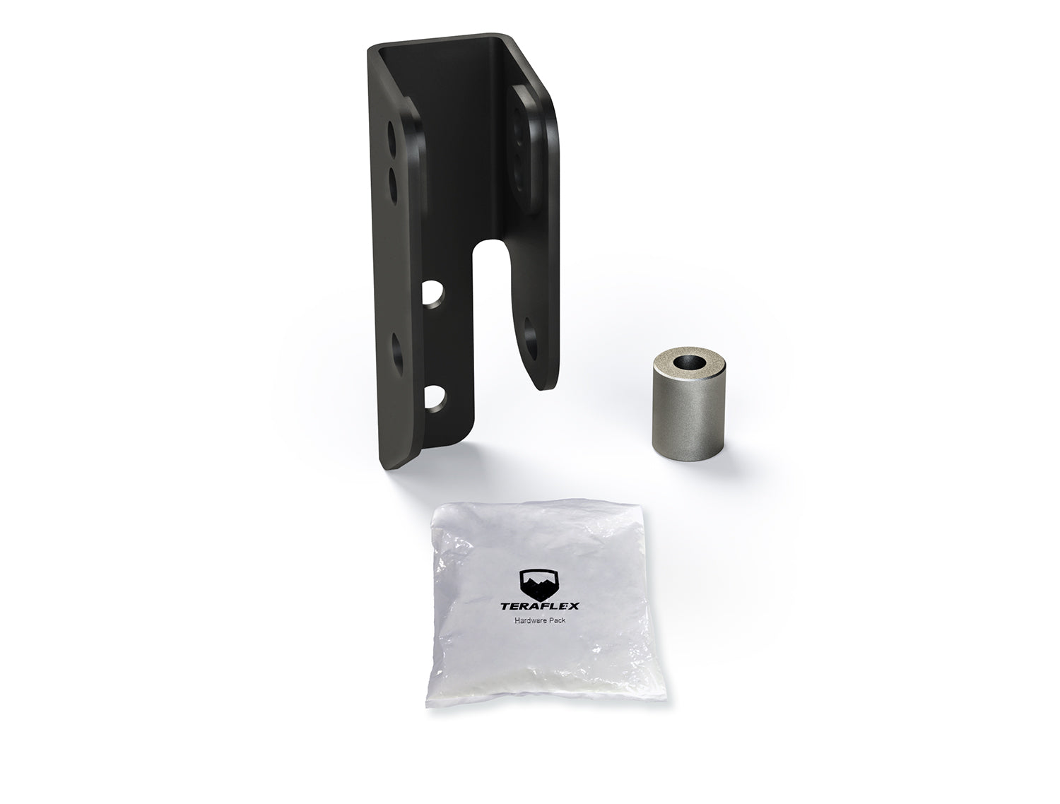 ~(5 lbs. 11X5X4)~ JL/JLU 2.54in Lift Rear Track Bar Bracket Kit  Axle End