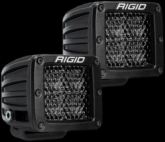 ~(4 lbs. 8X6X4)~ D-SERIES PRO SPOT DIFFUSED MIDNIGHT SURFACE MOUNT  PAIR