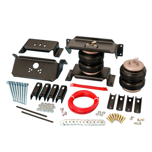 ~(31.5 lbs. 13X11X8)~ Ride-Rite Air Helper Spring Kit Rear Incl. Brackets Air Helper Springs Hardware Air Line And Inflation Valves Drilling Required OEM Number W217602071