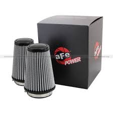 ~(6 lbs. 11X9X9)~ Magnum FORCE Intake Replacement Air Filter w/ Pro DRY S Media (Pair) 3-1/2 IN F x 5 IN B x 3-1/2 IN T x 7 IN H (1pr)