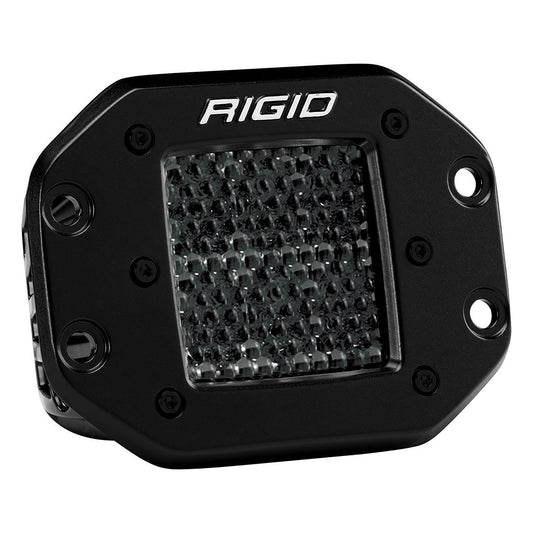 ~(4 lbs. 8X6X4)~ D-SERIES PRO SPOT DIFFUSED MIDNIGHT FLUSH MOUNT  PAIR