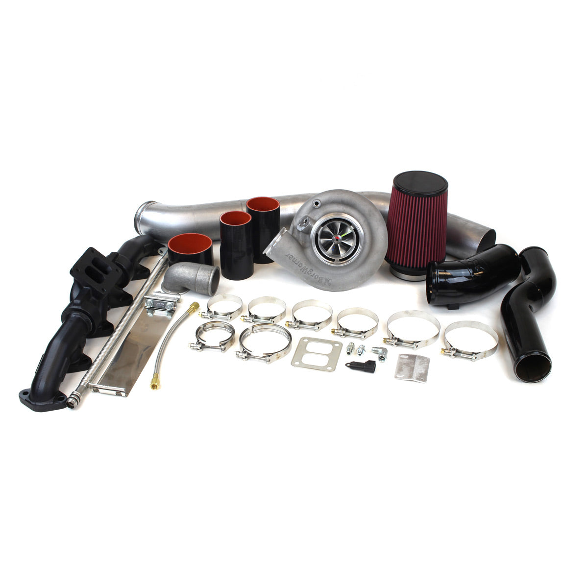 ~(90 lbs. 48X24X12)~ 2003-2007 5.9L Cummins S300 SX-E 63/74 With .91 A/R Single Turbo Kit