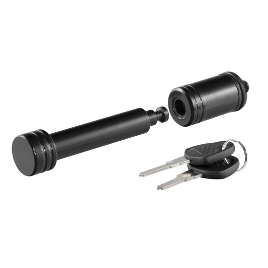 ~(0.7 lbs. 7X2X2)~ 5/8IN Hitch Lock (2IN Receiver Barbell Black)