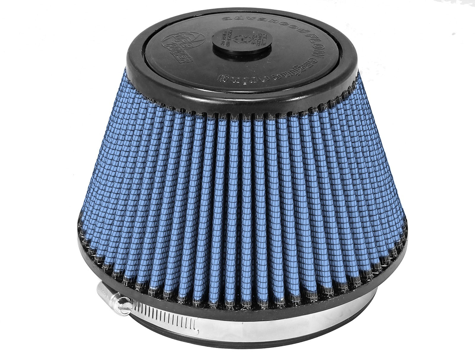 ~(2 lbs. 8X8X8)~ Magnum FORCE Intake Replacement Air Filter w/ Pro 5R Media 5-1/2 IN F x 7 IN B x 4-3/4 IN T x 4-1/2 IN H w/ 1 IN H Hole