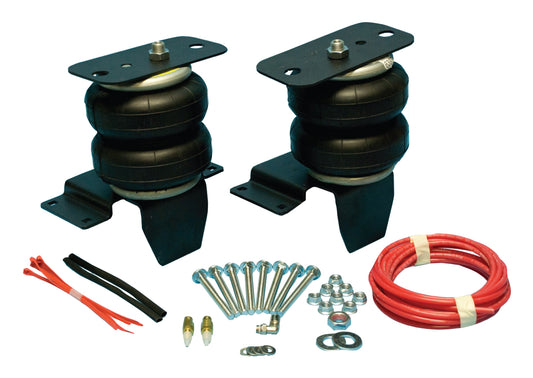 ~(19.4 lbs. 14X12X9)~ Ride-Rite Air Helper Spring Kit Rear Incl. Brackets Air Helper Springs Hardware Air Line And Inflation Valves No Drilling Required OEM Number W217602445