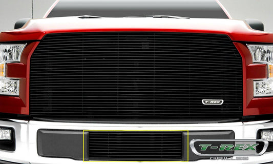 Billet Bumper Grille Black Aluminum 1 Pc Insert