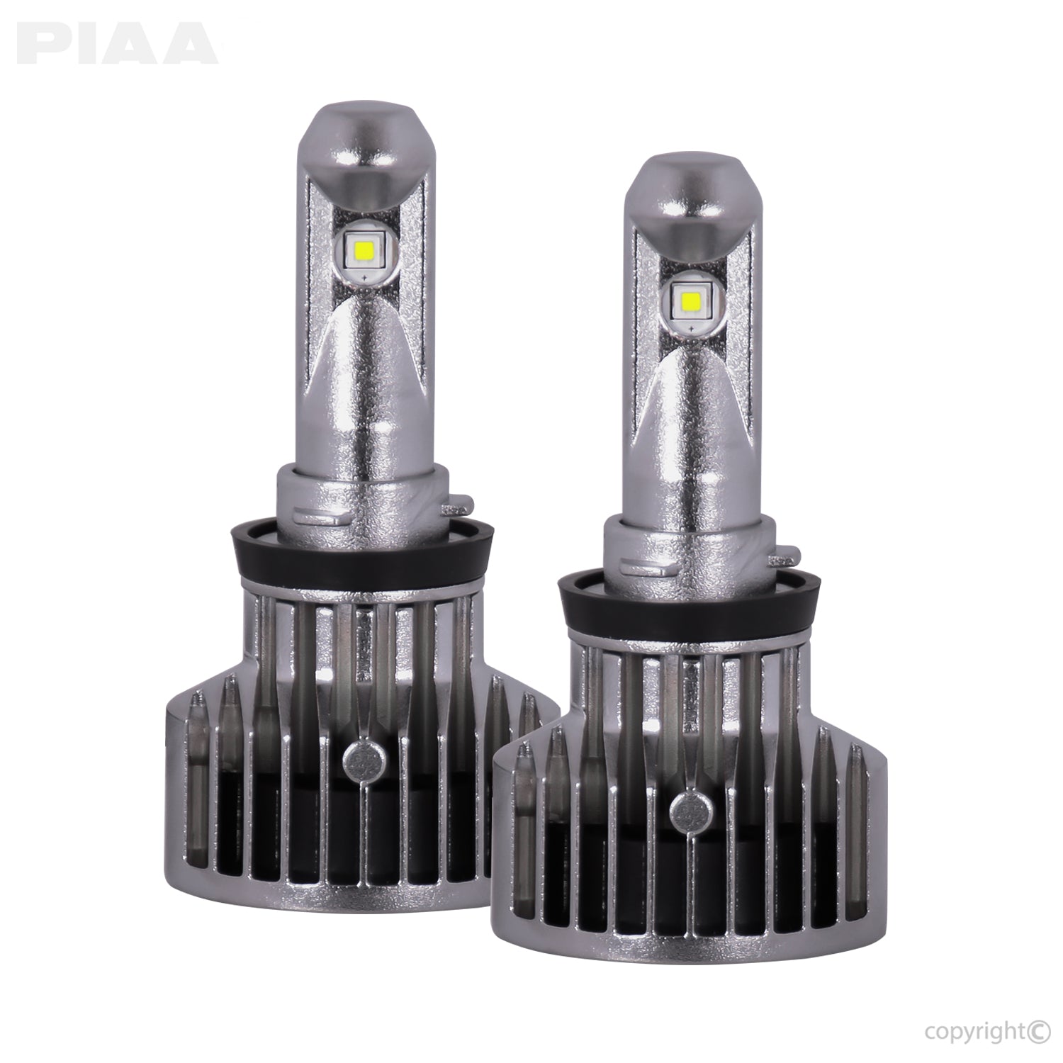 ~(1.4 lbs. 6X5X4)~ H11 G3 LED Bulbs 6200K - 12/24V 23W - Twin Pack