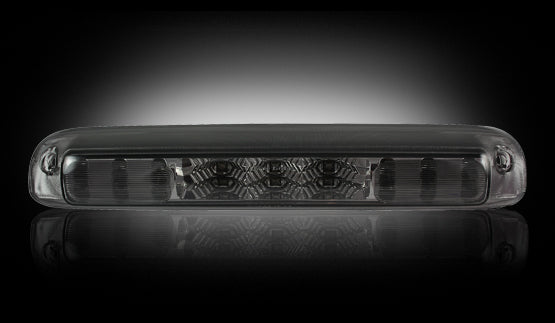 ~(2 lbs. 17X6X4)~ Toyota Tundra 07-19 - Red LED 3rd Brake Light Kit w/ White LED Cargo Lights - Smoked Lens