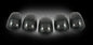 ~(4 lbs. 14X13X3)~ Ford 99-16 Superduty (5-Piece Set) Smoked Lens with White and Amber Strobe LEDs and White or Amber Running Light LEDs -