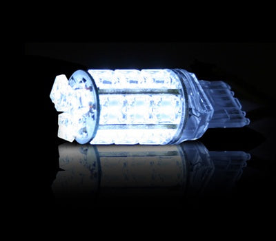 ~(1 lbs. 6X4X1)~ 7440 (18 LED's on each bulb) 360 Degree LED Bulb - WHITE