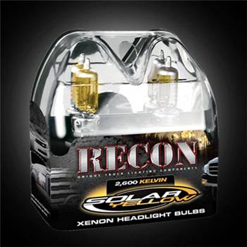 ~(1 lbs. 4X4X4)~ 9006 12V 55W (2600 KELVIN) HEAD LIGHT / FOG LIGHT BULBS in SOLAR YELLOW