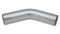 Vibrant 4in O.D. Universal Aluminum Tubing (45 degree bend) - Polished