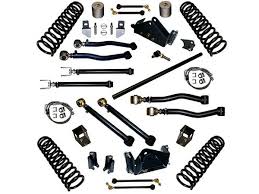 ~(3 lbs. 15X6X2)~ Front or Rear Adjustable Swaybar End Link Kit  JK