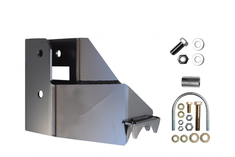 ~(7 lbs. 15X12X4)~  EVO MFG JL Rear Raised Trackbar Bracket Black 2018-2018 JEEP WRANGLER JL JLU