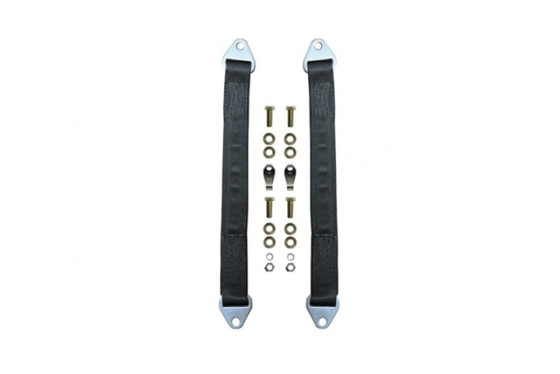 ~(3 lbs. 7X5X4)~  EVO MFG JL C O Limit Strap Kit Rear Set 2018-2018 JEEP WRANGLER JL JLU