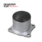 ~(5 lbs. 12X8X8)~ Exhaust Flange 2001-2007.5 CHEVY/GMC 6.6L DURAMAX 2500/3500 (ALL CAB AND BED LENGTHS)-PERFORMAN