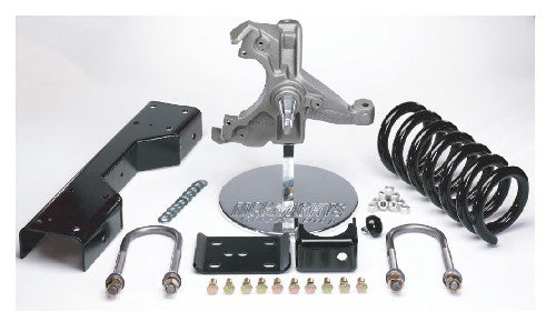 889846DLD (88-98 C-15 4/6 in  LD BRAKES 1 in THICK ROTORS SPINDLES.COILS/FLIP/C-NOTCH)