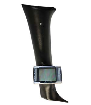 ~(2 lbs. 33X6X6)~ Custom A-pillar Mount With Speaker paintable for GT with T-slot adapter GM Sierra/Silverado (1500 07.5-13) (2500-3500 07.5-14)