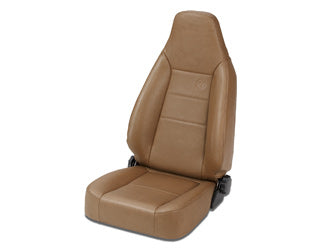 ~(38 lbs. 35X20X12)~ Trailmax II Sport Seat  Front  all vinyl Spice Jeep 76-06 CJ7 AND Wrangler; 97-02 req. Adapter 51256; 03-06 req. Adapter 51245 Drvr/51248 Psngr