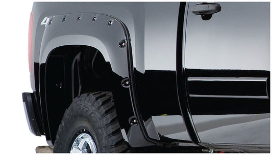 ~(16.5 lbs. 52X32X9)~ Chevrolet Pocket Style Fender Flare Rear Pair Dura-Flex(R) 2000 ABS Smooth