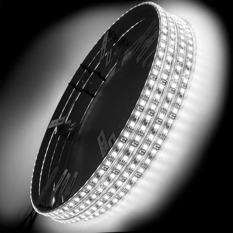 ~(1 lbs. 16X16X6)~ ORACLE LED Illuminated Wheel Rings - White