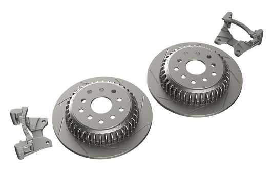 ~(52.8 lbs. 15X15X12)~ Rear Big Rotor Kit 5x5 or 5x5.5 100% bolt on for JK wrangler