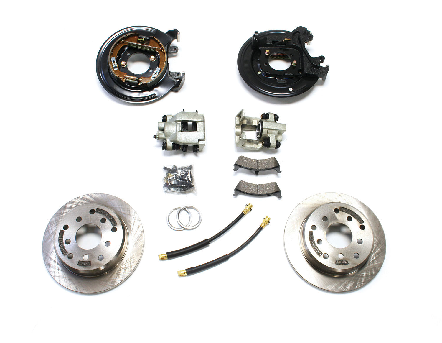 Jeep 91-06 Inch Rear Disc Brake Conversion Kit TeraFlex