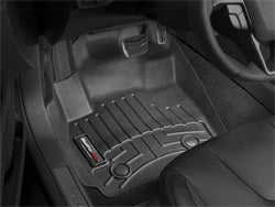 ~(8 lbs. 30X25X5)~ Black Front FloorLiner Subaru Forester 2014 +