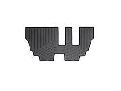~(5 lbs. 30X25X5)~ Black Rear FloorLiner Ford F-150 2015 + SuperCrew; fits vehicle with 1s row bench seats