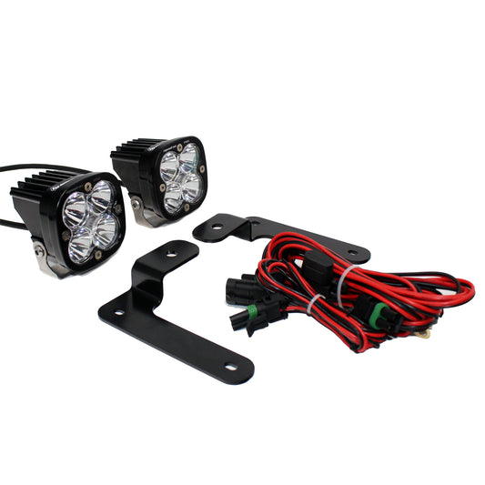 ~(5 lbs. 12X10X8)~ Jeep JL A-Pillar Light Kit 2018 Wrangler JL Sportsmen Kit Baja Designs