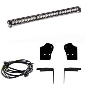 ~(9 lbs. 36X8X8)~ Raptor 30 Inch Grille LED Light Bar Kit 2017 Ford Raptor S8 Series Baja Designs