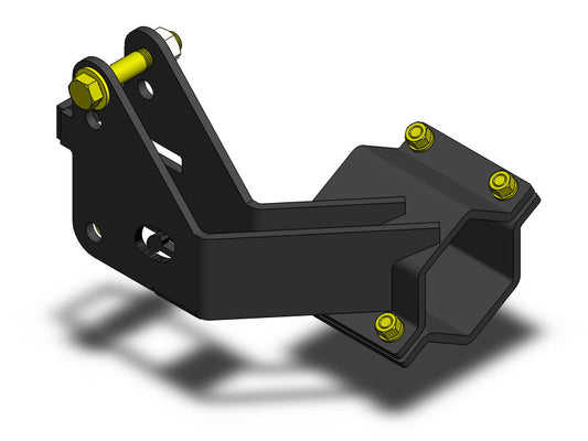 ~(10 lbs. 12X10X7)~ Jeep Wrangler Rear Track Bar Relocation Bracket 2007-2018 JK