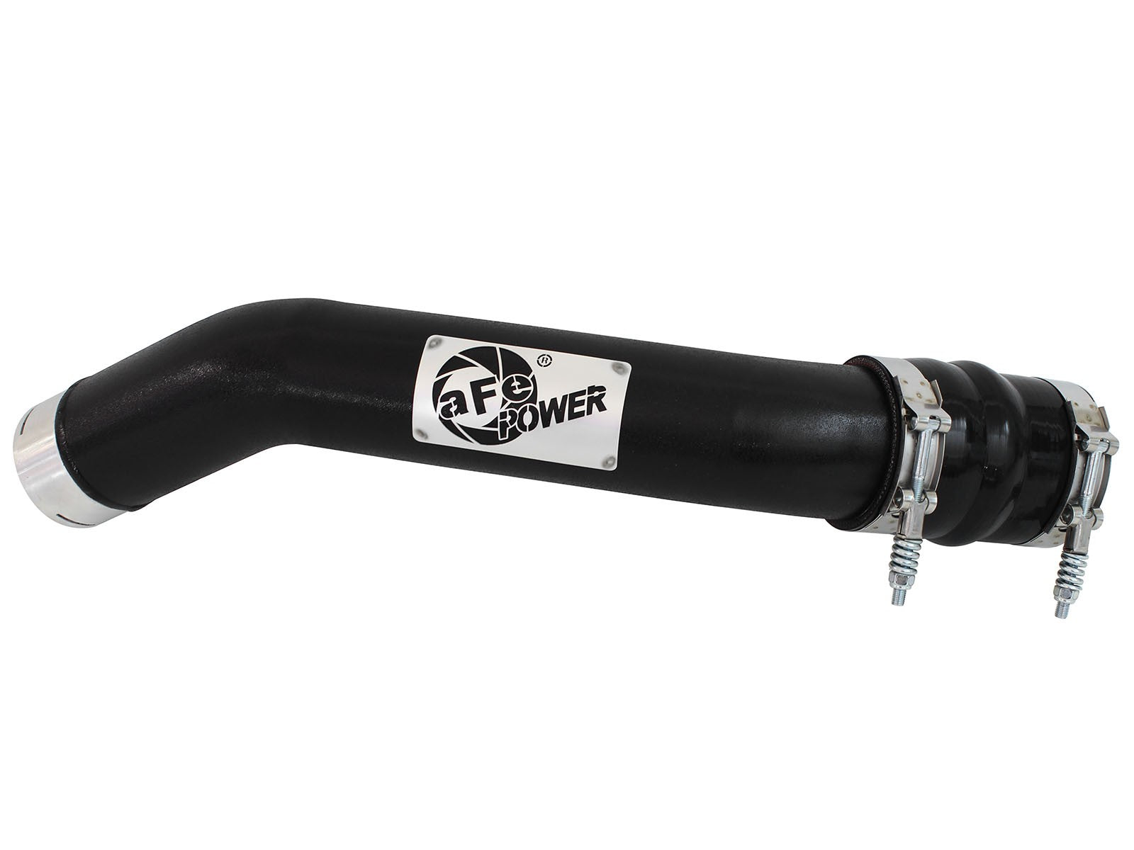 ~(6 lbs. 17X13X13)~ BladeRunner 3 IN Aluminum Hot Charge Pipe Black Ford Diesel Trucks 11-16 V8-6.7L (td)