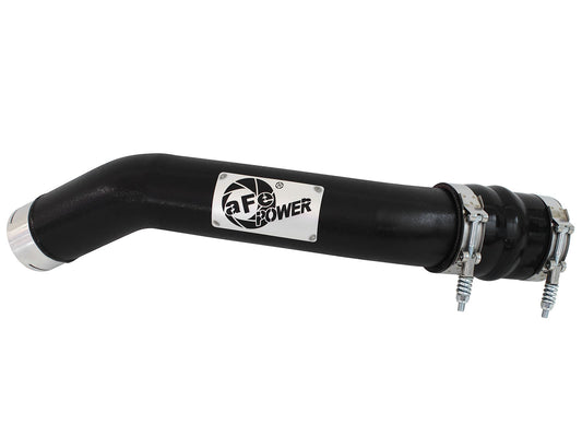 ~(6 lbs. 17X13X13)~ BladeRunner 3 IN Aluminum Hot Charge Pipe Black Ford Diesel Trucks 11-16 V8-6.7L (td)