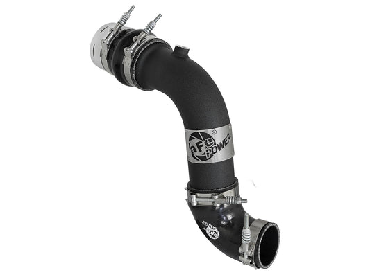 ~(7 lbs. 18X13X13)~ BladeRunner 3 IN Aluminum Cold Charge Pipe Black Ford Diesel Trucks 17-19 V8-6.7L (td)