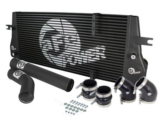 ~(80 lbs. 78X14X14)~ BladeRunner Street Series Intercooler Kit w/ Tubes Black Dodge Diesel Trucks 94-02 L6-5.9L (td)