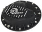 ~(8 lbs. 14X13X4)~ Pro Series Front Differential Cover Black w/ Machined Fins Dodge Diesel Trucks 03-12 L6-5.9/6.7L (td)