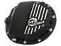 ~(9 lbs. 15X14X6)~ Pro Series AAM 9.5/9.76 Rear Differential Cover Black w/ Machined Fins GM Silverado/Sierra 1500 14-19 L4-2.7L/V6-4.3L/V8-5.3L/6.2L