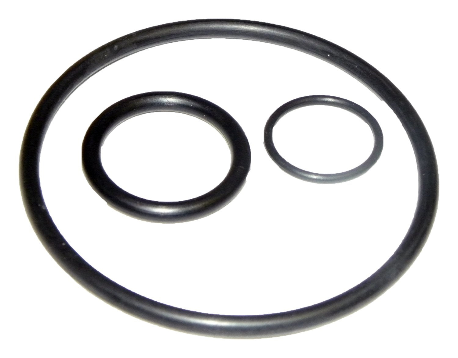 ~(0.1 lbs. 3X3X0)~ Crown Jeep Oil Filter Adapter O-Ring Kit - Black