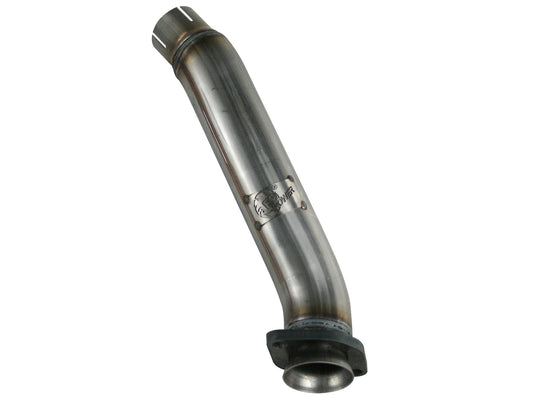 ~(5 lbs. 18X6X6)~ Twisted Steel 2-1/2 IN 409 Stainless Steel Loop-Delete Downpipe Jeep Wrangler (JK) 12-18 V6-3.6L