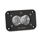 ~(2 lbs. 6X6X6)~ LED Work Light Flush Mount Clear Lens Work/Scene Pattern S2 Pro Baja Designs