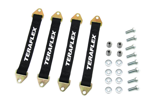 ~(5 lbs. 16X9X4)~ JK Front And Rear Limit Strap Kit 07-Pres Wrangler JK TeraFlex