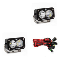 ~(5 lbs. 12X12X10)~ LED Light Pods Driving Combo Pattern Pair S2 Pro Series Baja Designs