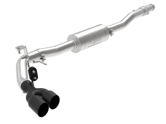 ~(25 lbs. 47X24X12)~ Rebel Series 3 IN 304 Stainless Steel Cat-Back Exhaust System Ford Ranger 19-20 L4-2.3L (t)