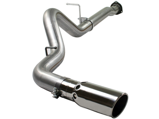 ~(37.4 lbs. 59X30X15)~ Large Bore-HD 4 IN 409 Stainless Steel DPF-Back Exhaust System GM Diesel Trucks 07.5-10 V8-6.6L (td) LMM