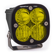 ~(5 lbs. 6X6X6)~ LED Light Pod Black Amber Lens Driving/Combo Pattern Squadron Pro Baja Designs